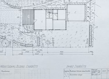 kraštovaizdžio dizaino projekto planas