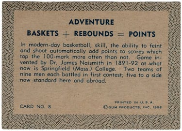 Vintage Adventure Gum Sports cards