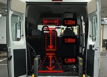 Citroen Jumper L2H2 130CV ADAPTADA MOVILIDAD REDUCIDA PMR