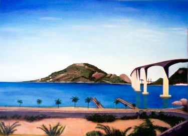 Morro do Moreno - Vila Velha - ES - 70 x 50 cm