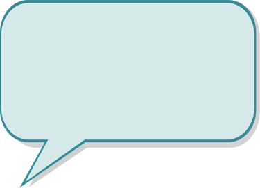 a speech bubble with a speech bubble in the middle