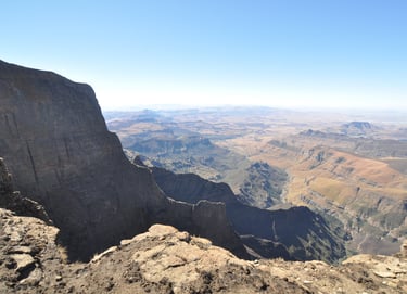  top of the Drakensberg Amphitheatre Plateau, South Africa