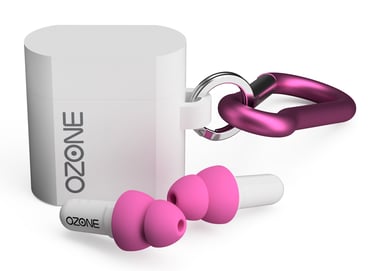 Lite Earplugs with Case - Pink