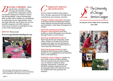 Link to Service League Brochure