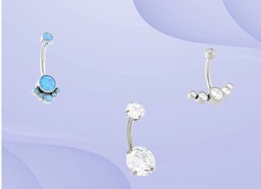 Navel Piercing Bars Belly Bars