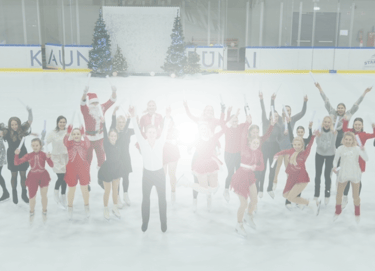 Ledolink bendruomenės nariai švenčia Kalėdas