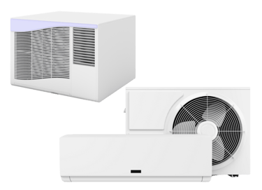 New AC (split or window) must be protected with clear guard to improve its performance and life