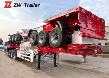 Skeleton Semi Trailer