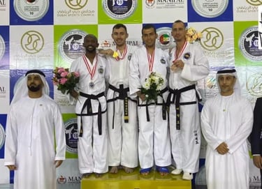Sabum Sergios Winning Bronze at the UAE ITF Open 4 March 2023