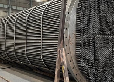 Inspección en intercambiadores de calor