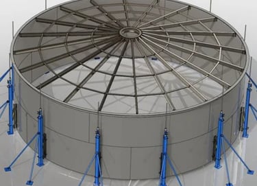 Diseño Fabricación y montaje Tanques API 650