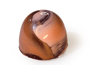 Bombom marmorizado frutas vermelhas