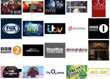 music on tv and media artist development UK