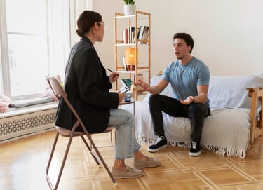 Cognitive behavioral therapy in New Jersey helping clients manage thoughts and emotions