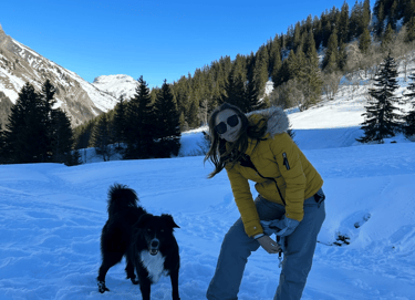 lilipad et toutouka neige