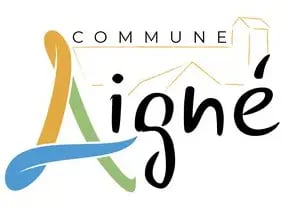 logo de la commune d'Aigné