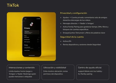 Guía de Configuración de Privacidad en Plataformas Digitales