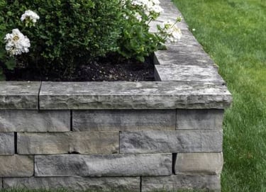 retaining wall for flower bed in gresham, oregon