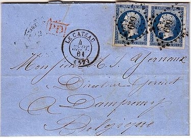 Losange Petits Chiffres 649 et type 15.