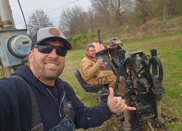 underground directional boring electrical lines