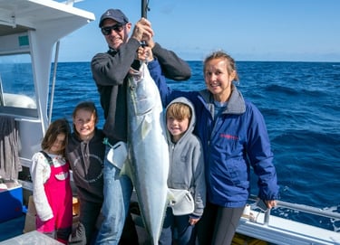 Family Friendly Fishing Boat - Sea to Summit Expeditions