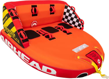 Airhead Mable Inflatable Towable Tube | 1-4 Rider Models | Dual Tow Points | Full Nylon Cover | EVA 