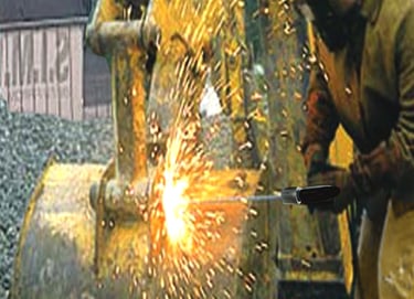 Pin piercing with Magnum's exothermic cutting rods