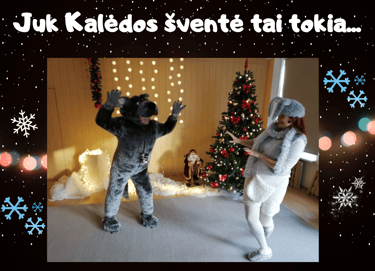 Juk Kalėdos šventė tai tokia, Kalėdų programa vaikams