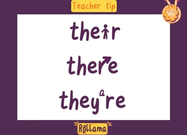 a teacher tip poster