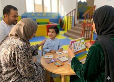 Biligual Speech therapy at the BlueSky Autism