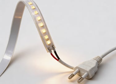 Tira LED 230V 14W IP67: grandes longitudes en exteriores sin fuentes.