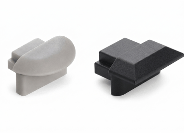 Montaje por presión: fijación rápida y segura para un acabado limpio en los extremos.