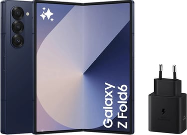 Samsung Galaxy Z Fold6 512 GB + Cargador, color Gris (Versión Española)