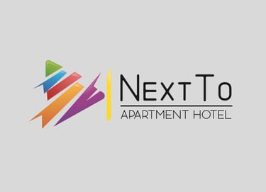 Next to apartment hotel