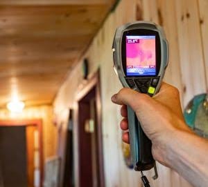 Device used for testing homes for mold