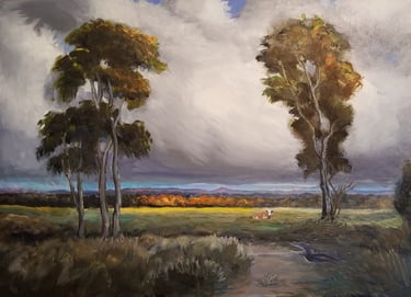 landscape oil painting