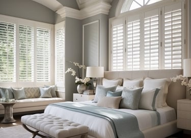 Shutter Installation Bedroom Wooden Shutters Wimbledon