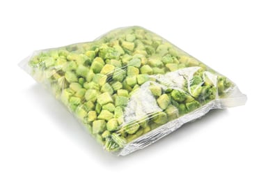 agucate congelado en trozos, mitades, dados, rebanadas. HORECA