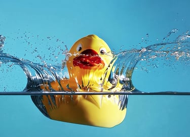 Rubber duck splash – unexpected ideas that disrupt predictable marketing.