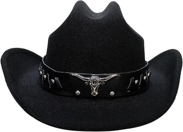Goth Outfit Ideas: Goth Western Cowboy Hat