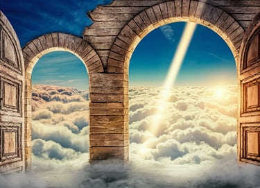 doorway in the heavenlies