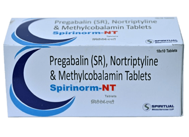 Spirinorm-NT tablets - Neuropathic pain-pregabalin by Spiritual Biosciences