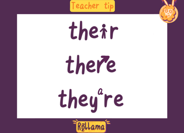 a teacher tip poster