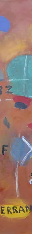 huile sur toile extrait