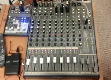 Samson mixer cleaned and repaired