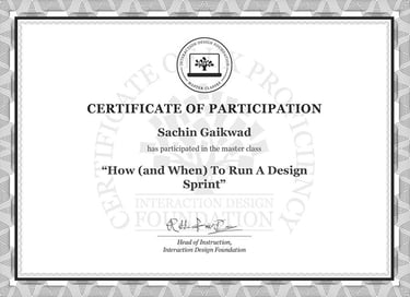 IDF, Industry Standard UX Certificate, Interaction Design Foundation, NNg, Neilson Norman Group,