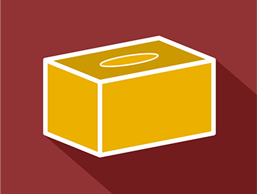 a tissue box for laser cut