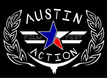 Logo of Austin Action Film Festival, partner of Take One Academy
