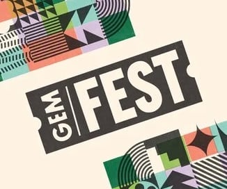 Logo of GemFest, partner of Take One Academy