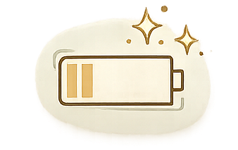Illustration qui représente la batterie de la fatigue